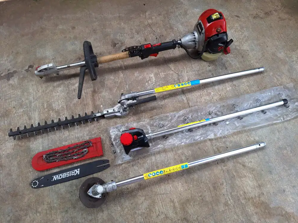 Pemotong rumput krisbow multi fungsi