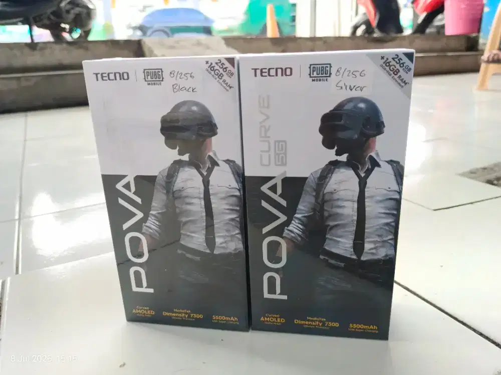 Tecno Pova 7 Curved 5G 8/256Gb Baru