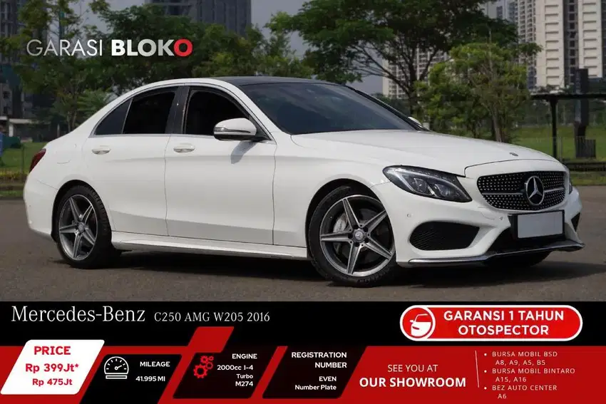 Mercedes Benz C250 W205 AMG 2016 / 2017