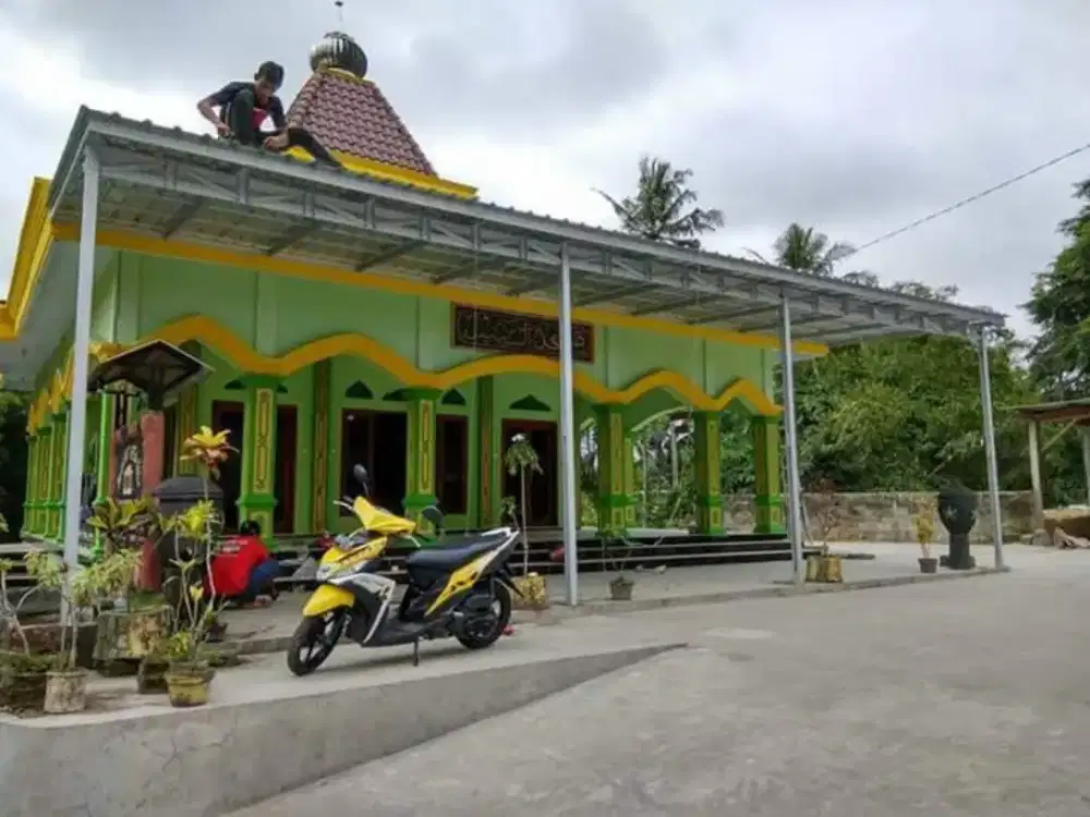 Kanopi dan atap rumah baja ringan murah dan elegan