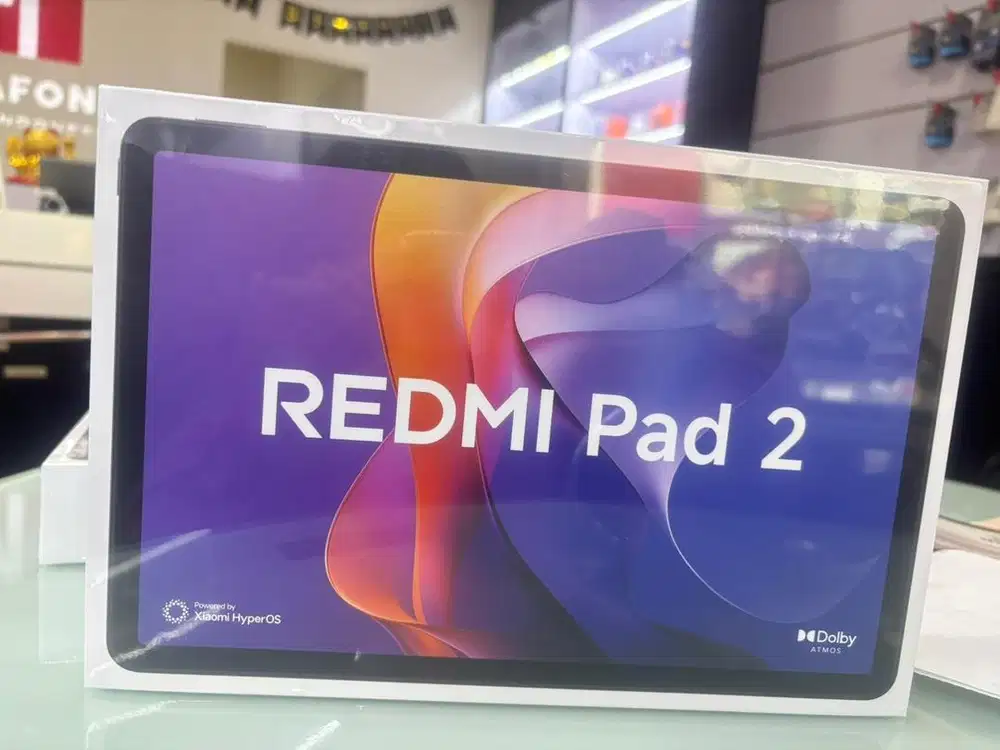 Redmi pad 2 Ram 4/128gb grey baru garansi resmi nasional