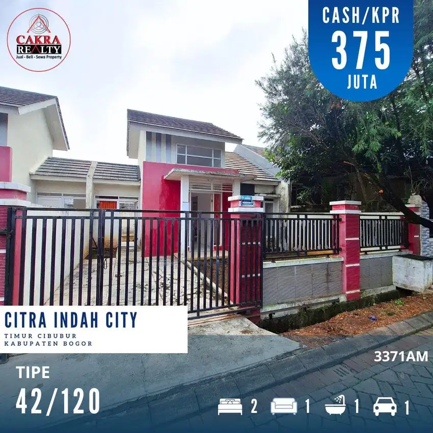 Rumah Bagus Murah di citra  indah city