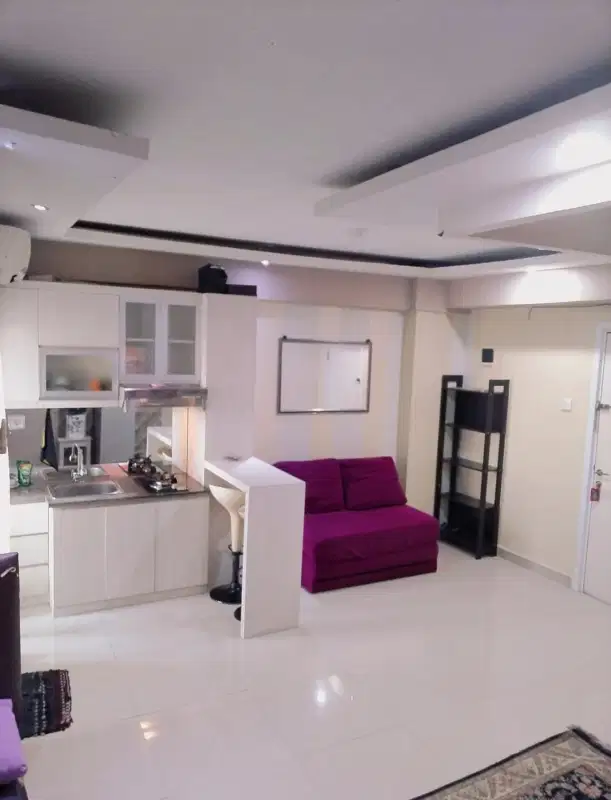 Studio PLUS Luas Ada Water Heater Lantai 11 Green Pramuka