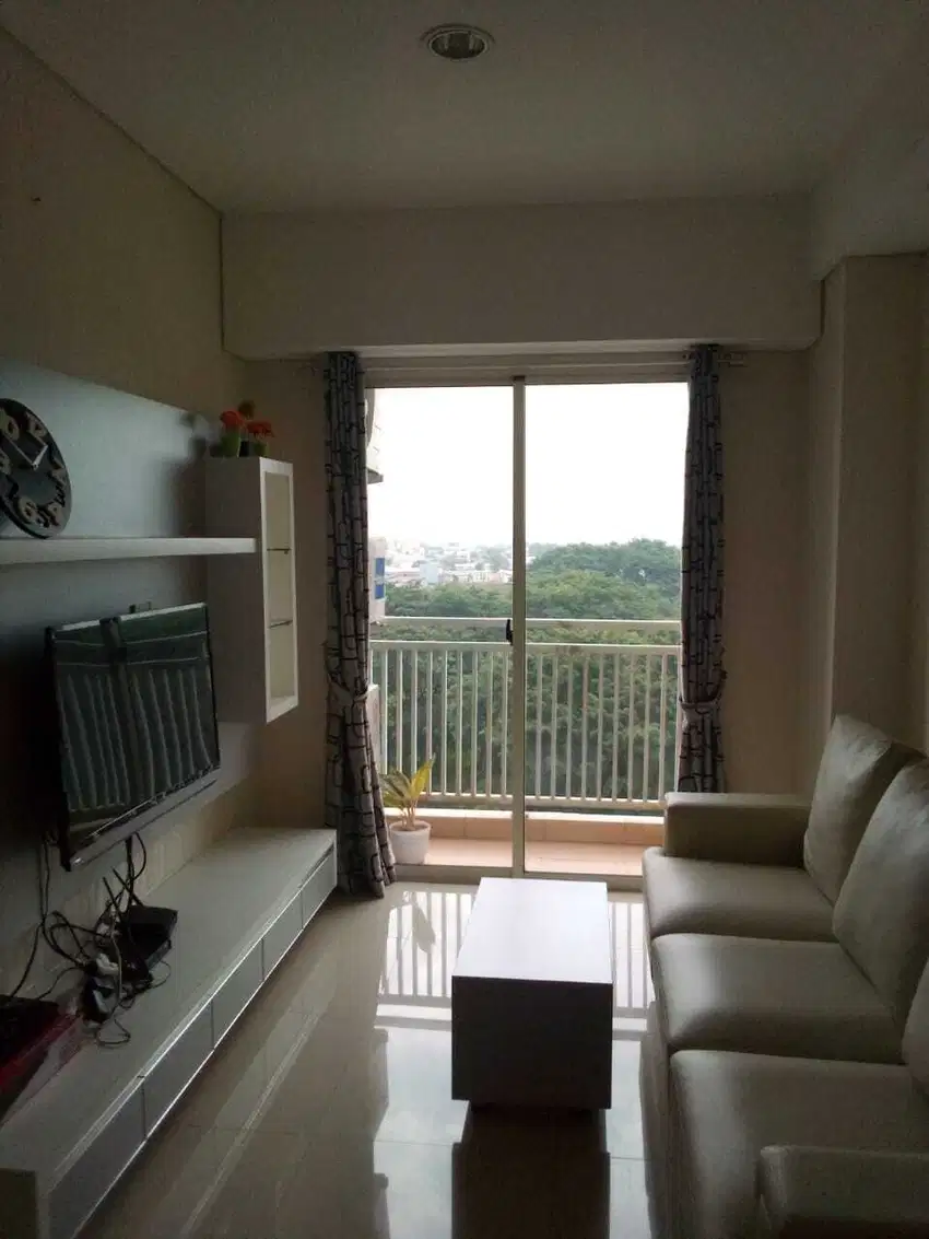 Dijual Cepat Trivium Apartemen 2 BR Full Furnished, 900 Juta, Nego!