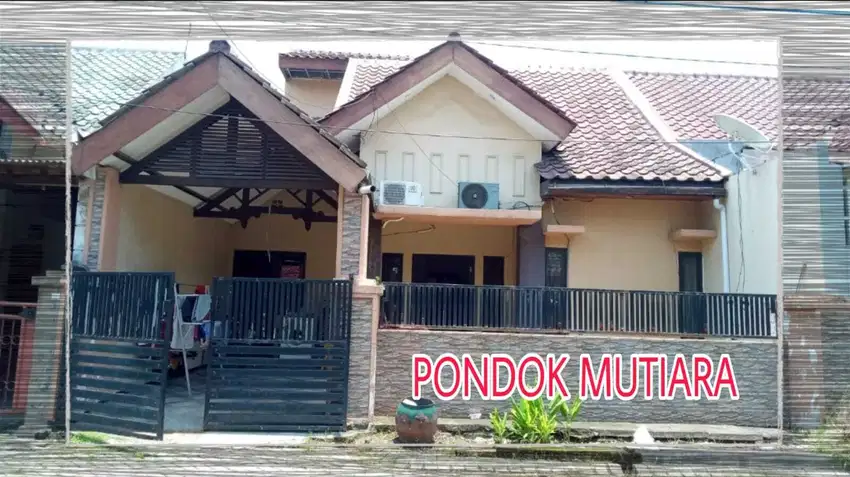DEKAT PUSAT KOTA & MALL LIPPO SIDOARJO Rumah Pondok Mutiara