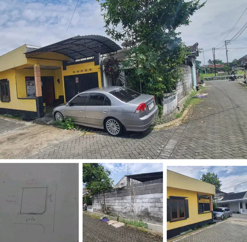 RUMAH HOOK STRATEGIS SEBELAH BAKSO PAK KRIBO JAPUNAN MERTOYUDAN