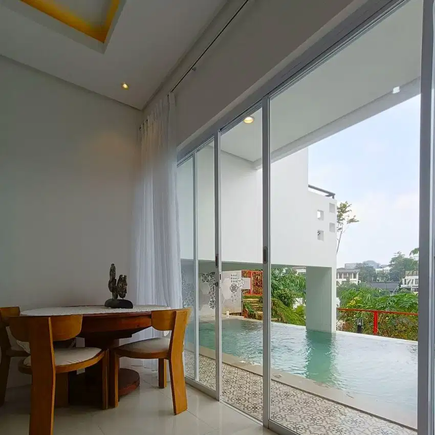 RUMAH VILLA BANGUNAN BARU DI PERUMAHAN EXCLUSIVE RESORT DAGO PAKAR