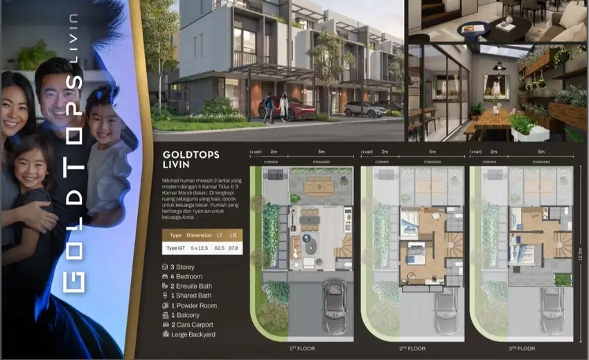 Rumah 3 Lantai Murah Di Lippo Cikarang