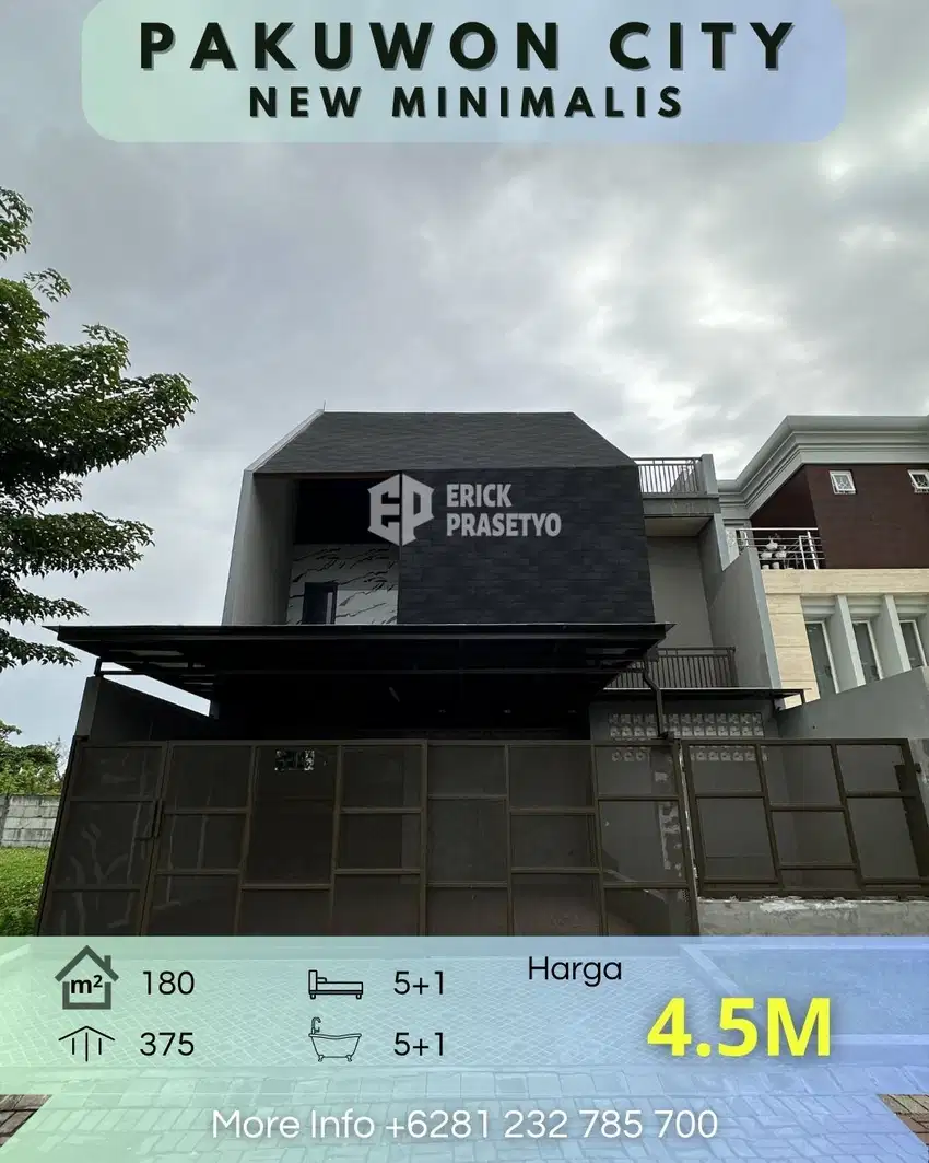 Rumah Pakuwon City New Minimalis