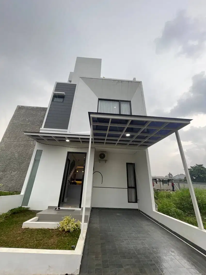 Rumah Ready Siap Huni 3 Lantai ada Rooftop di Ciputat Tangsel