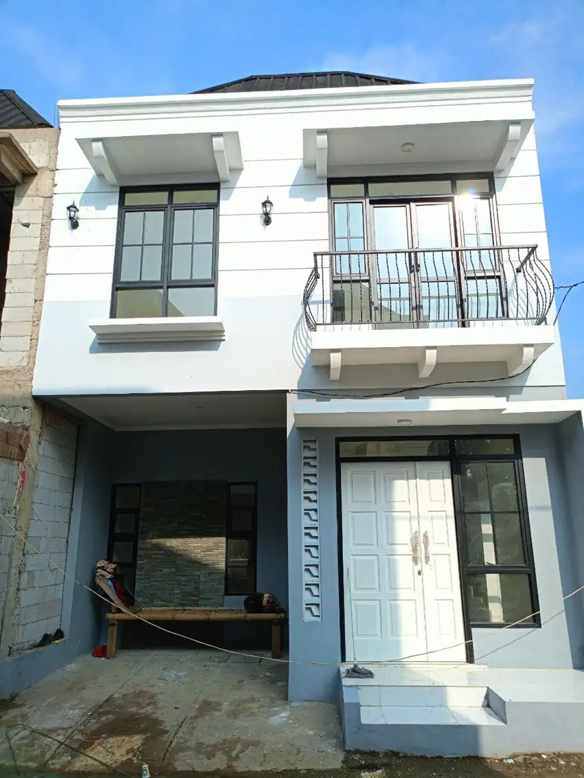 Tanpa DP Rumah Modern 2 Lantai lokasi Tapos kota Depok
