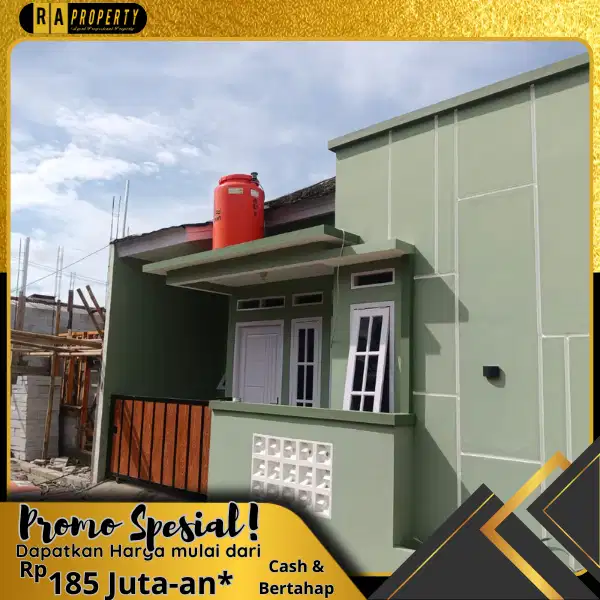 RUMAH MURAH 2 KAMAR SIAP HUNI AKSES STRATEGIS 10 MENIT DARI STASIUN