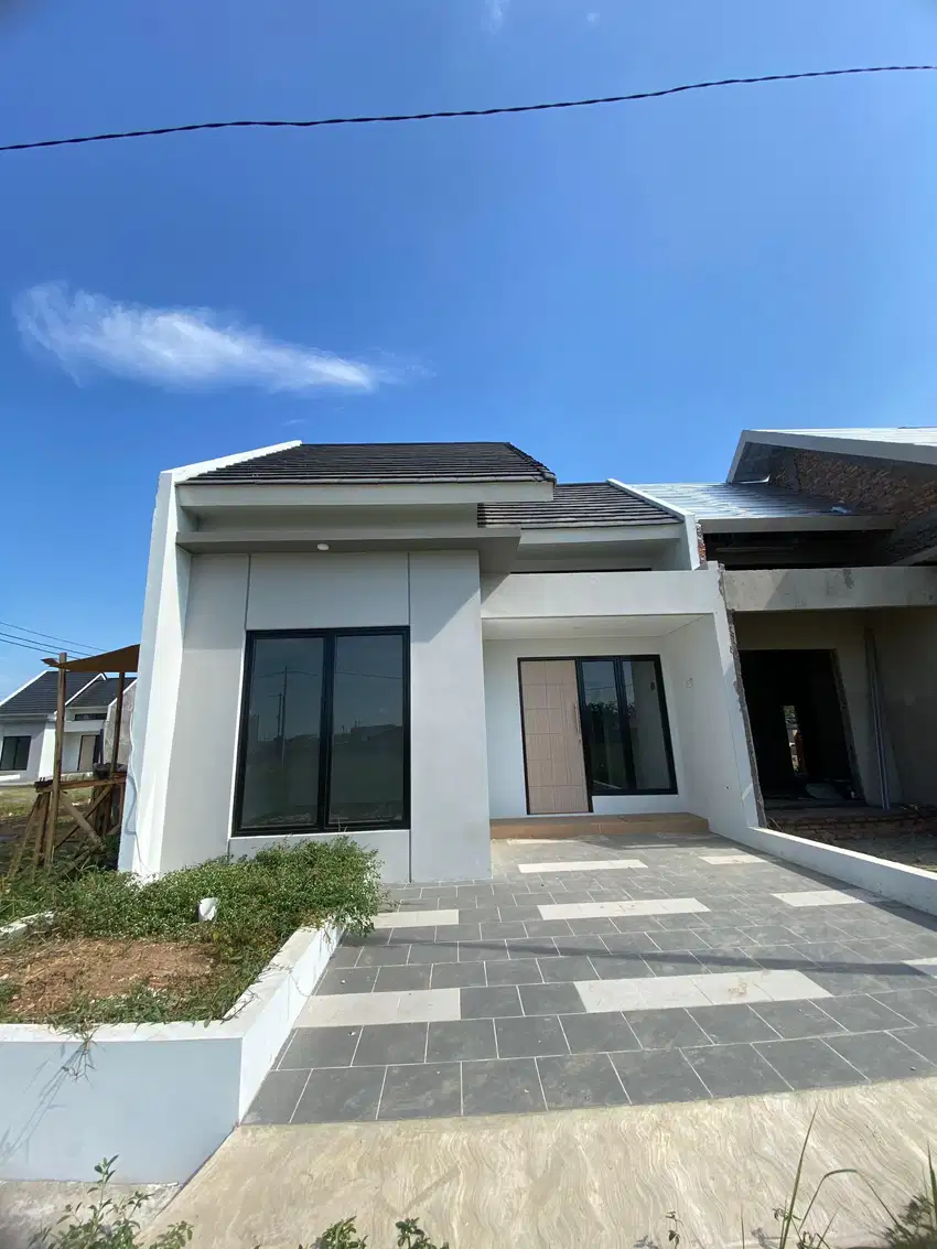 Rumah Cluster Fasilitas Kolam Renang Lokasi De Garden Tambun Utara