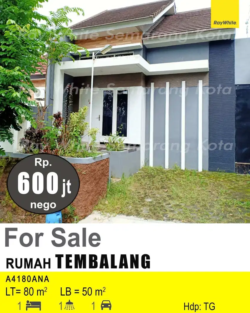 DIJUAL RUMAH DI TEMBALANG A4180