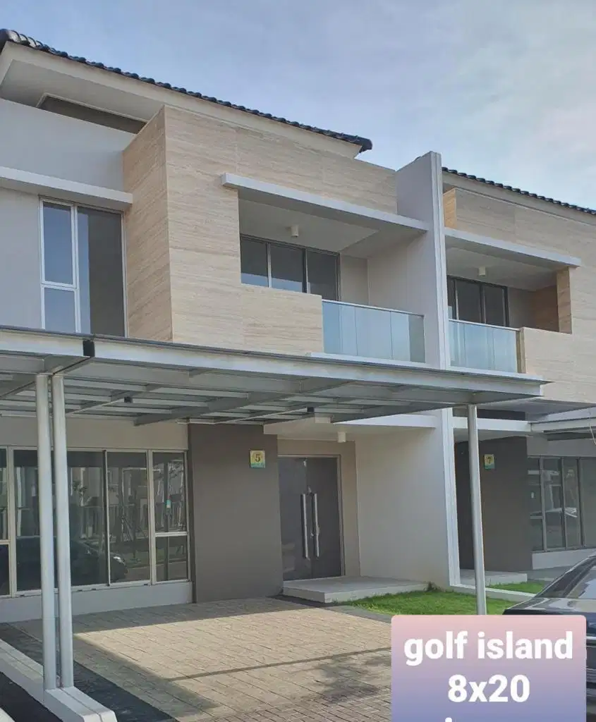 FOR SALE RUMAH GOLF ISLAND VIOLIN PALM UK 8X2O STD DEVELOPER BISA KPR
