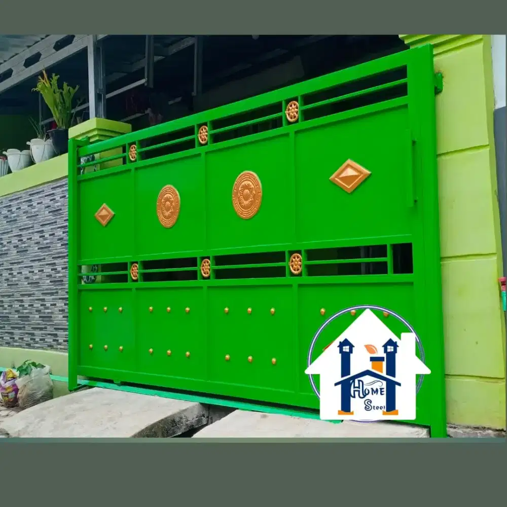 Bengkel las Lampung tralis kanopi pintu pagar gerbang tangga