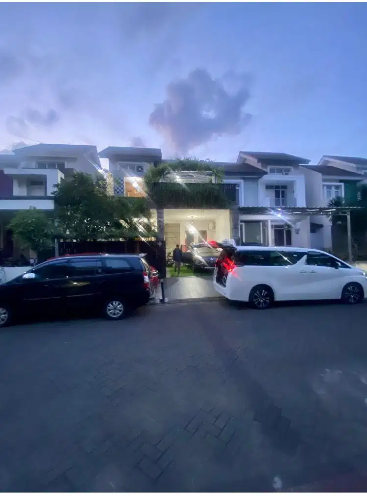 JUAL RUMAH CANTIK DUA LANTAI DI  CLUSTER BUKIT CIMAMGGU CITY BOGOR