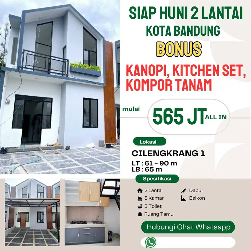 500jtaan Siap Huni Kota Bandung