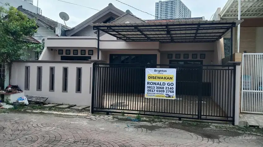 Disewakan Rumah Siap Huni Habis Renov Nirwana Eksekutif