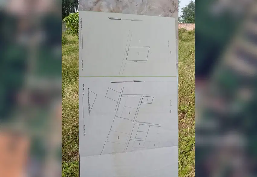 DIJUAL LAHAN DEKAT POLSEK SEMATANG BORANG PALEMBANG