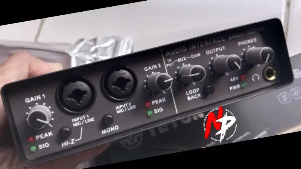 Soundcard Teyun Q24 profesoonal audio interface