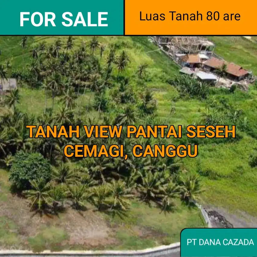 TANAH SESEH CEMAGI 80 ARE