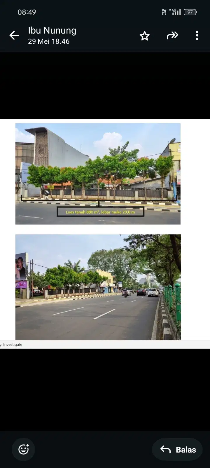 DIJUAL TANAH STRATEGIS DI MARGONDA DEPOK