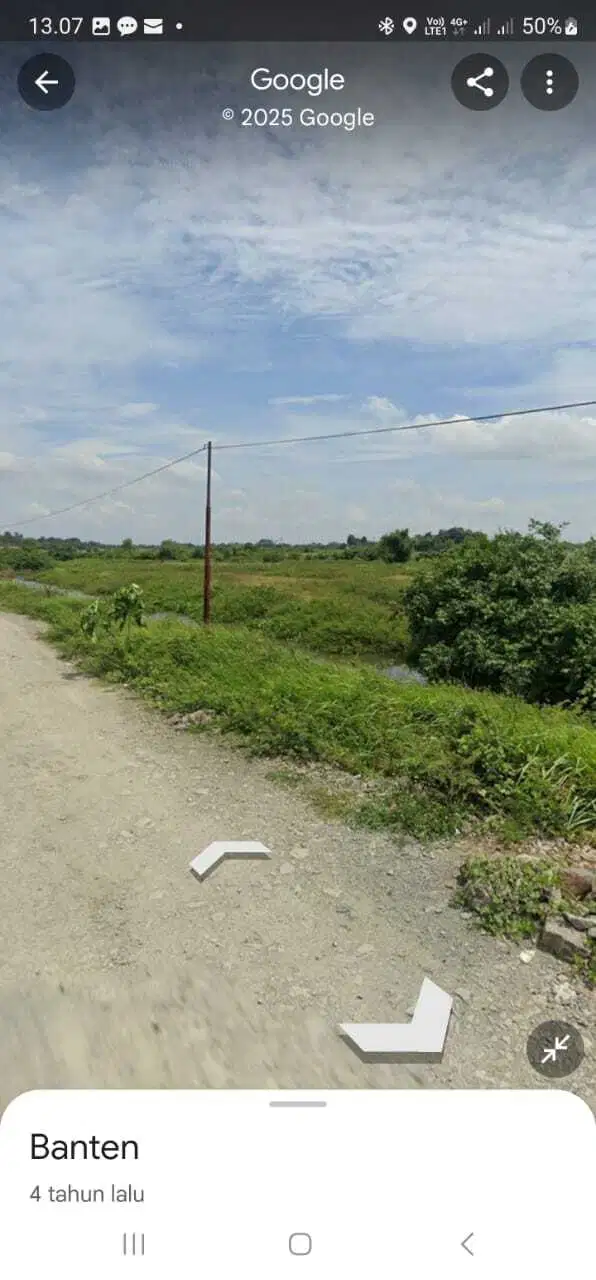 Dijual Cepat Tanah 2,7ha Balaraja Timur Banten