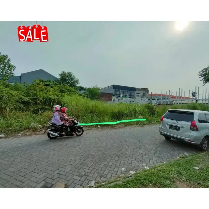 Tanah Pekarangan Sidoarjo Kavling DPR Pagerwojo Buduran