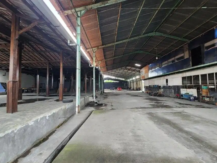 Tanah Tepi Jalan Raya Strategis Bonus Gudang Banyuanyar