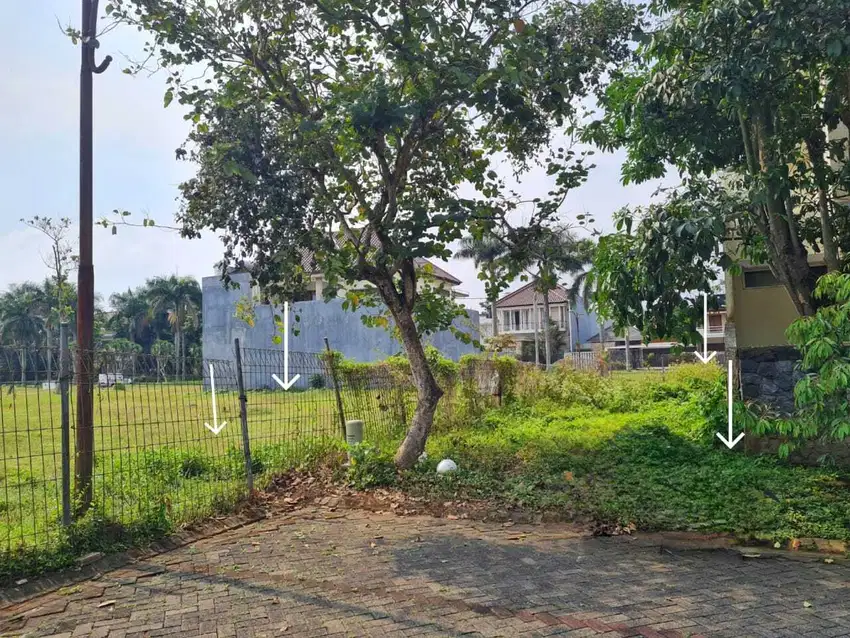 Termurah di Araya Golf hanya 4 juta / meter, Lebar Depan 12 meter