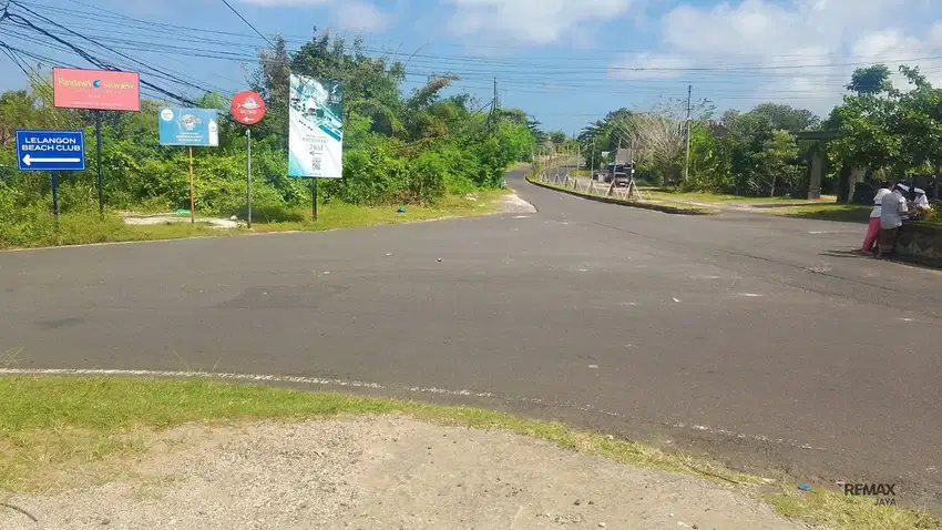 Tanah 4 are strategis dekat pantai Pandawa disewakan, Nusa Dua area