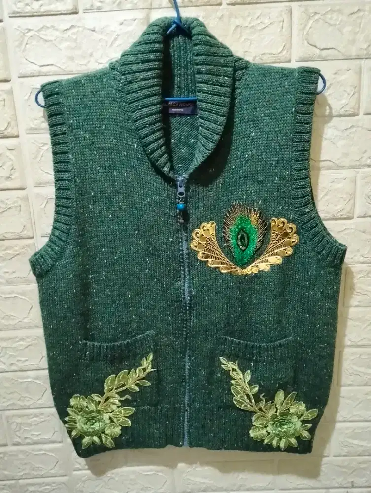 Alpaca mohair vest