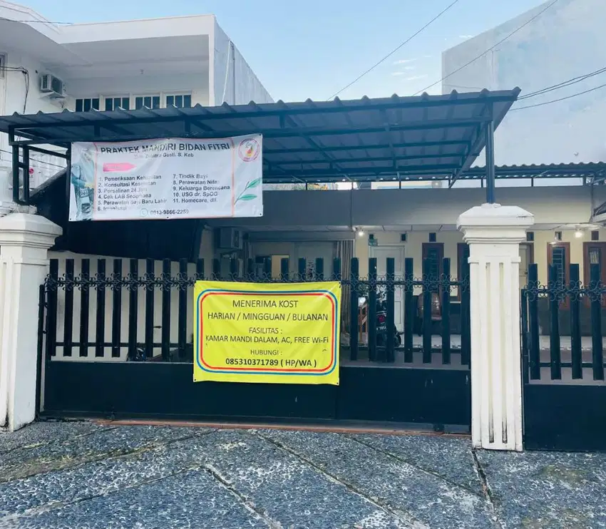 Disewakost pulogadung 1juta/bln tmsk listrik air kmrmandidalamfreewifi
