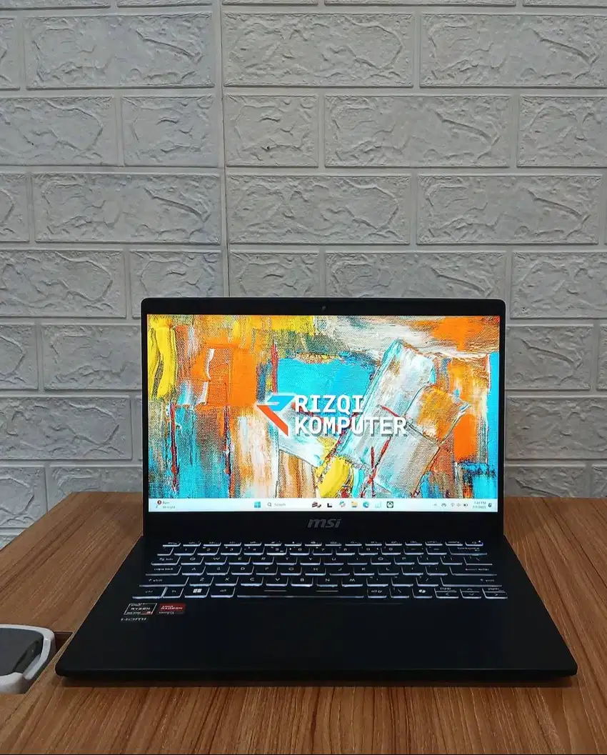 MSI Modern 14 C7M AMD Ryzen 5 7530H Ram 16GB SSD 512GB
