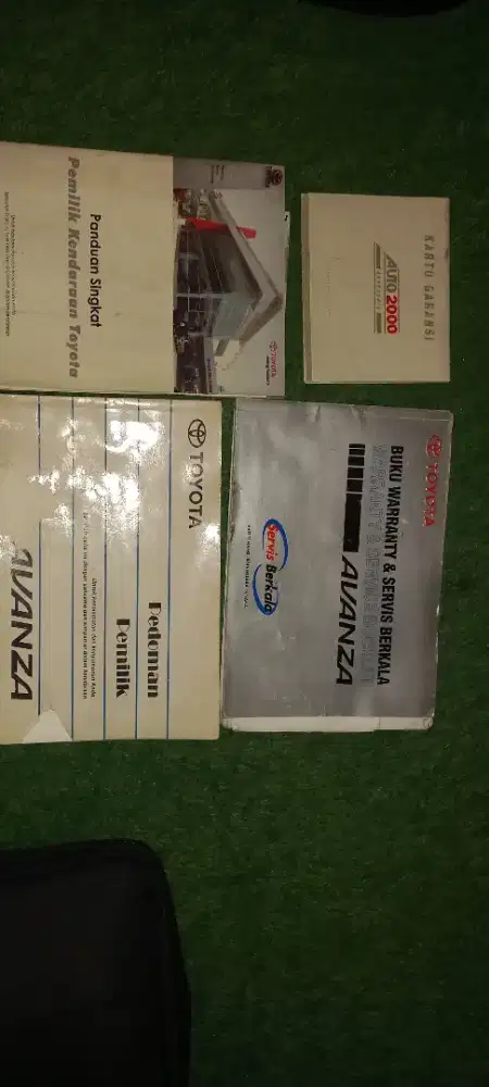 Manual Book Toyota avanza G tahun 2009