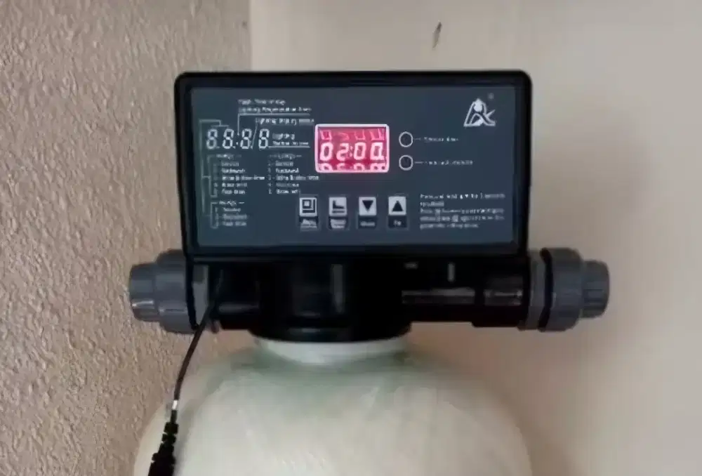 Filter Air full otomatis termurah tabung FRP1054 dgn media dan install