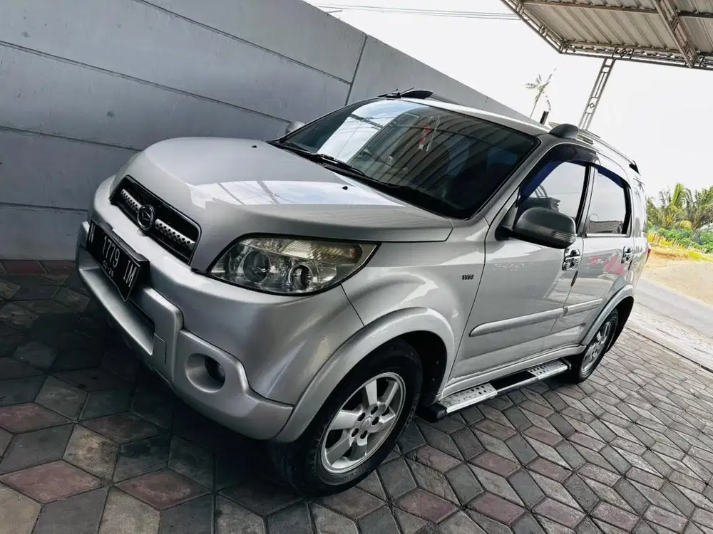 Terios TX 2009 silver manual terrios mt