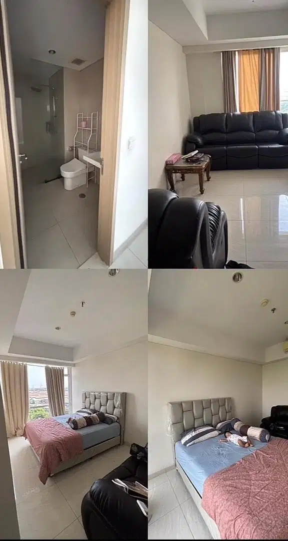 DIJUAL CEPAT APARTEMENT SEDAYU CITY KELAPA GADING 3BR