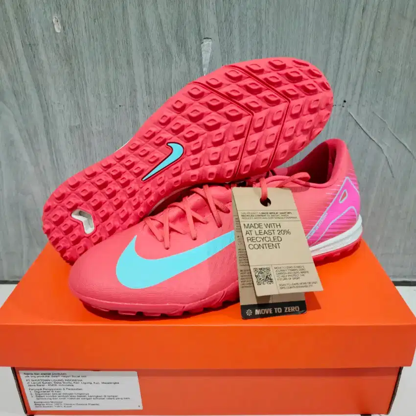 Sepatu Minisoccer Nike Zoom Vapor 16 Academy Turf Size 44