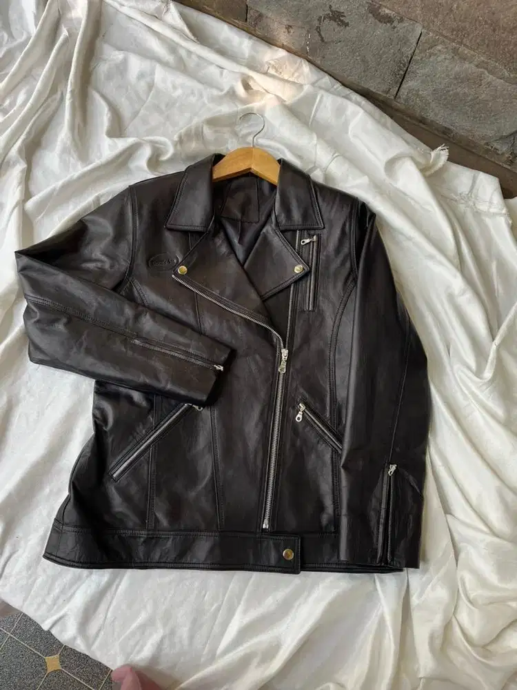 Jaket kulit domba tanggulangin