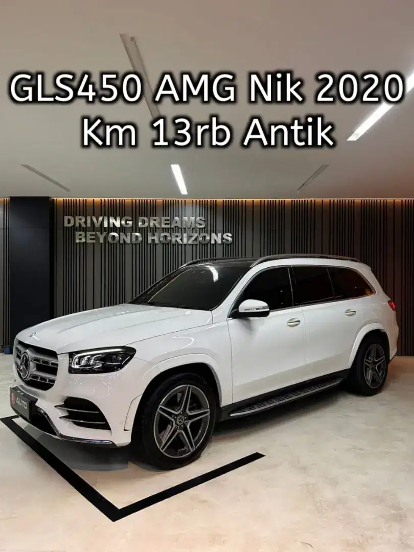 Mercedes Benz GLS 450 GLS450 AMG 2021 Putih Mercy B1460FJI Nik 2020