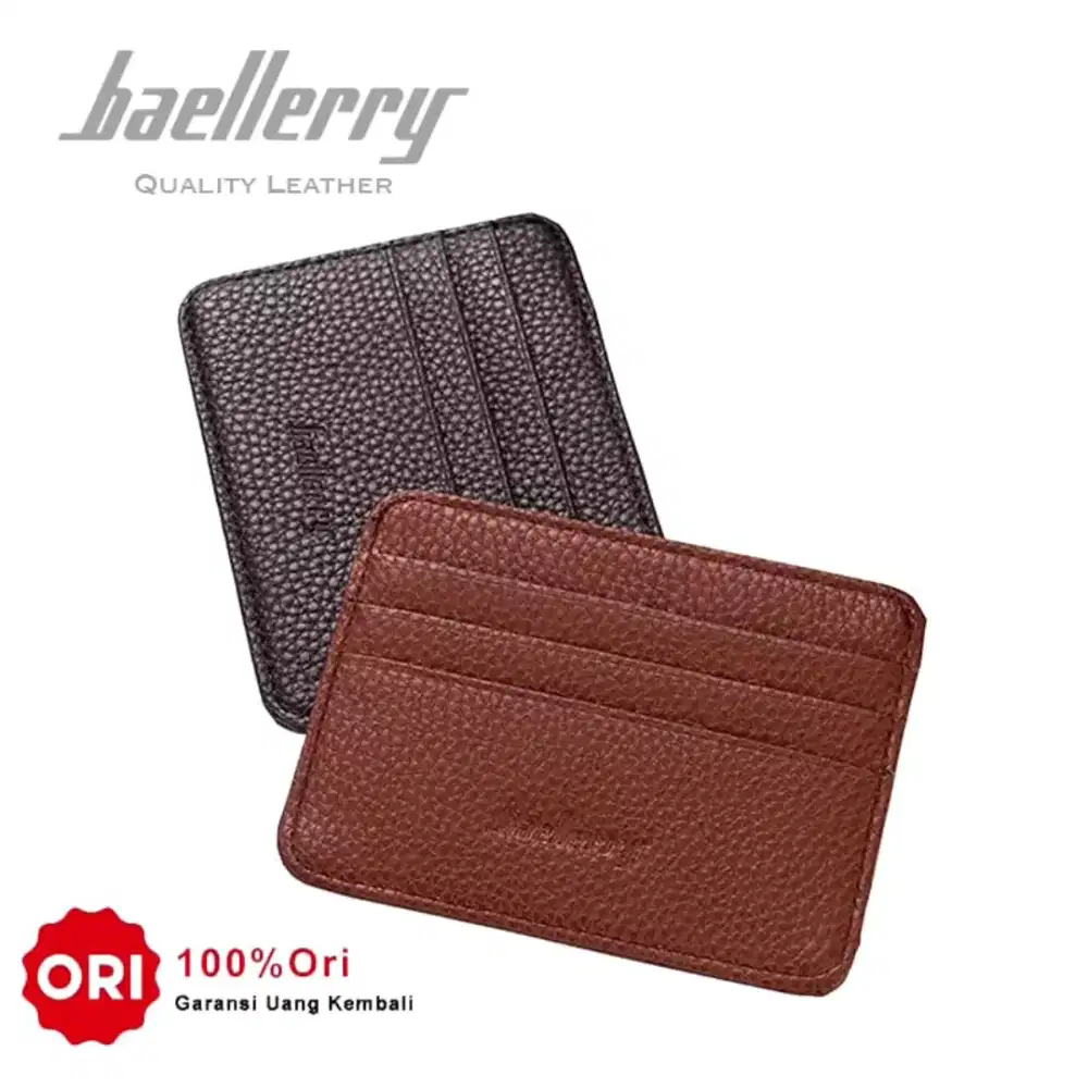 Ready! Dompet kartu Pria Baellerry original gratis antar Banjarmasin