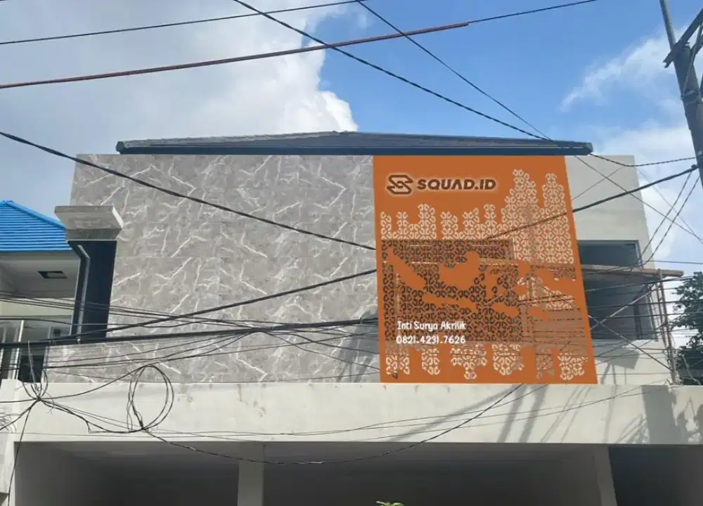 Huruf Timbul Akrilik Nyala