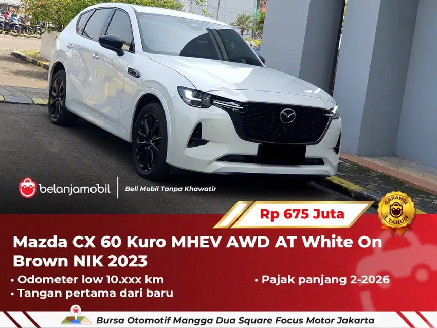 [ LOW KM ] Mazda CX60 CX 60 CX-60 Kuro MHEV AWD AT 2023/2024