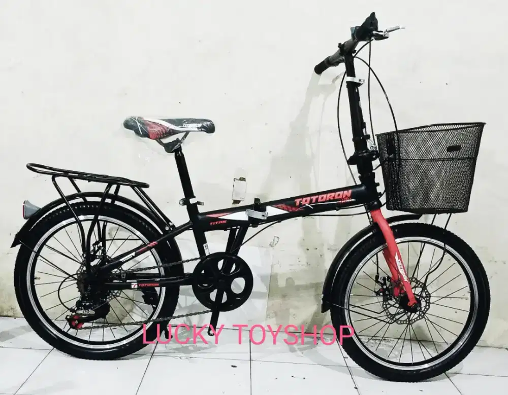 Sepeda lipat totoron Rem cakram Dryer 20 inch
