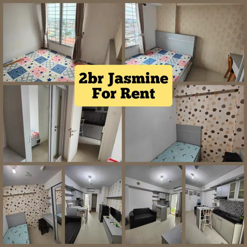 Sewa 2br Furnished Jasmine Bassura city