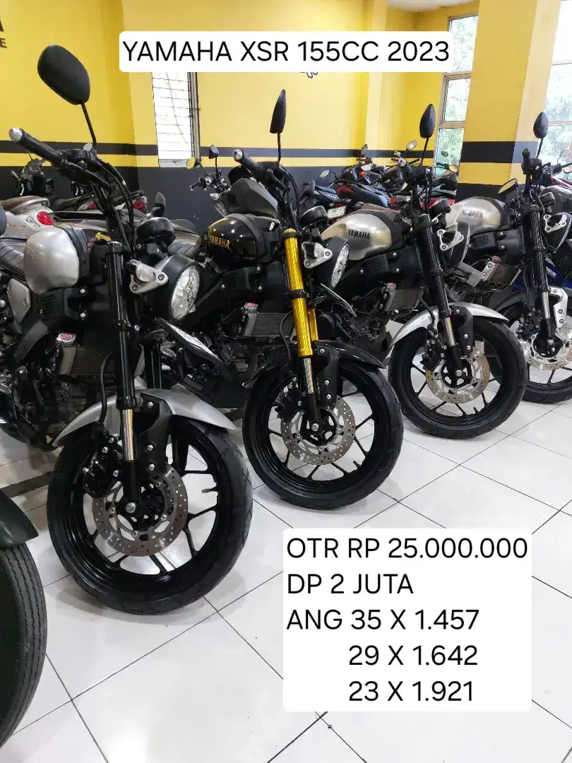 XSR 155CC DP 2 JUTA AJA