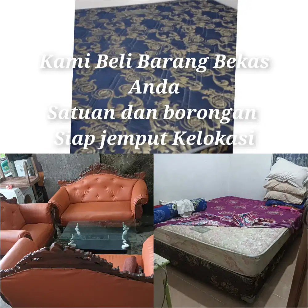 Kami Terima juga Springbed Bekas Sofa, Kursi tamu, dll