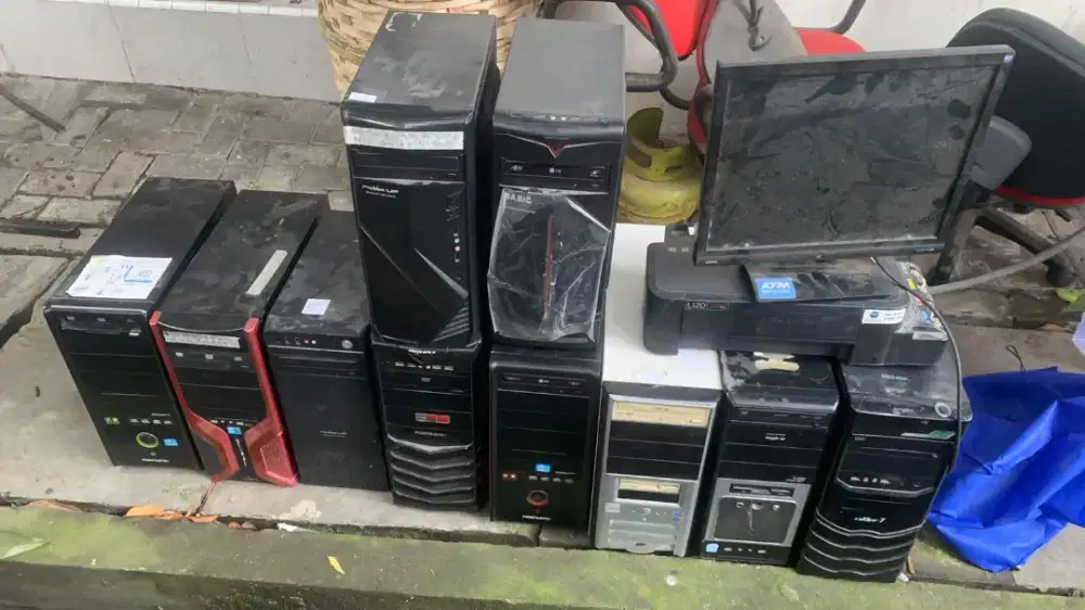 Terima komputer bekas atau cpu jadul